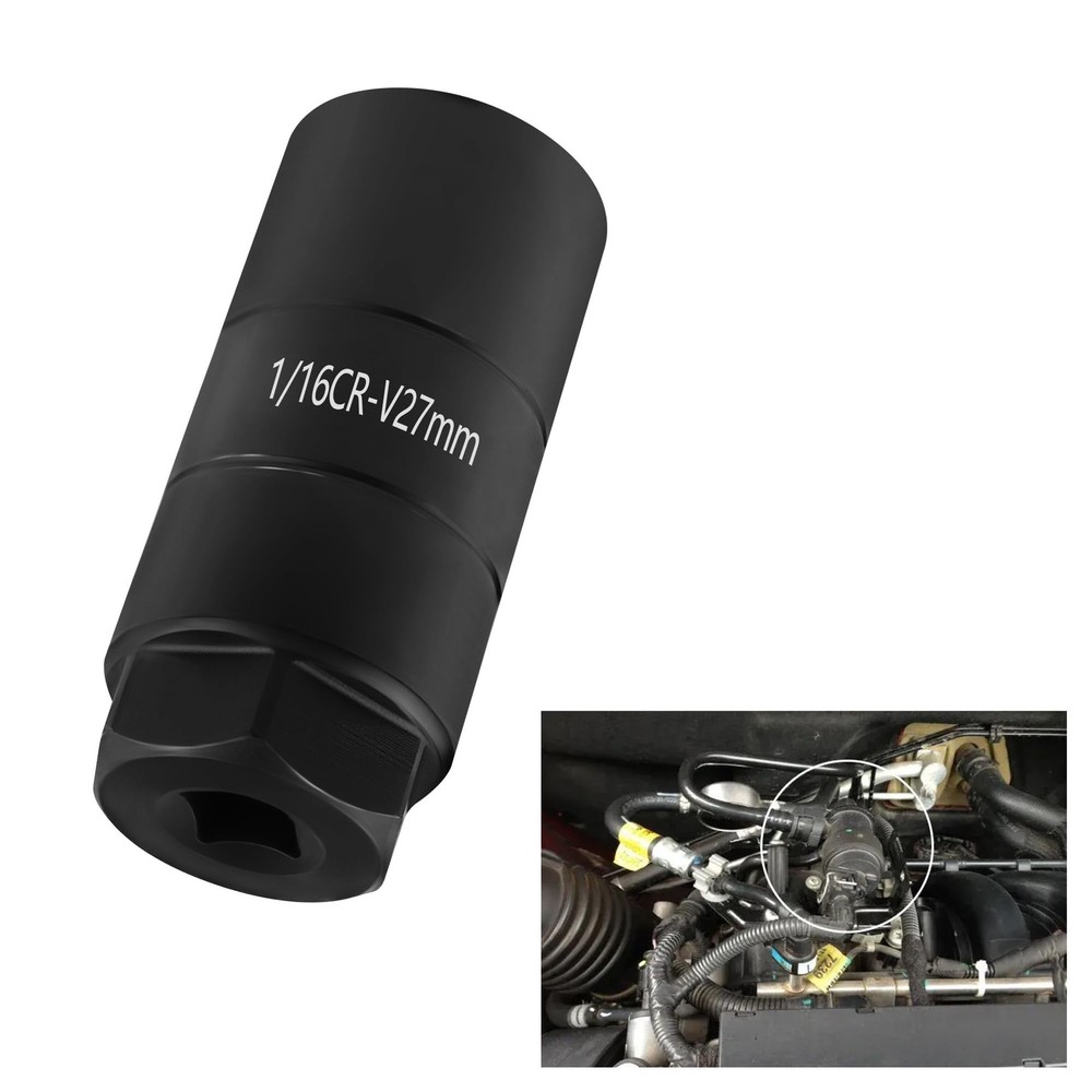Oil Pressure Sensor Socket,1 1/16 Socket 2 5/8" Long Oil Pressure Switch Socket