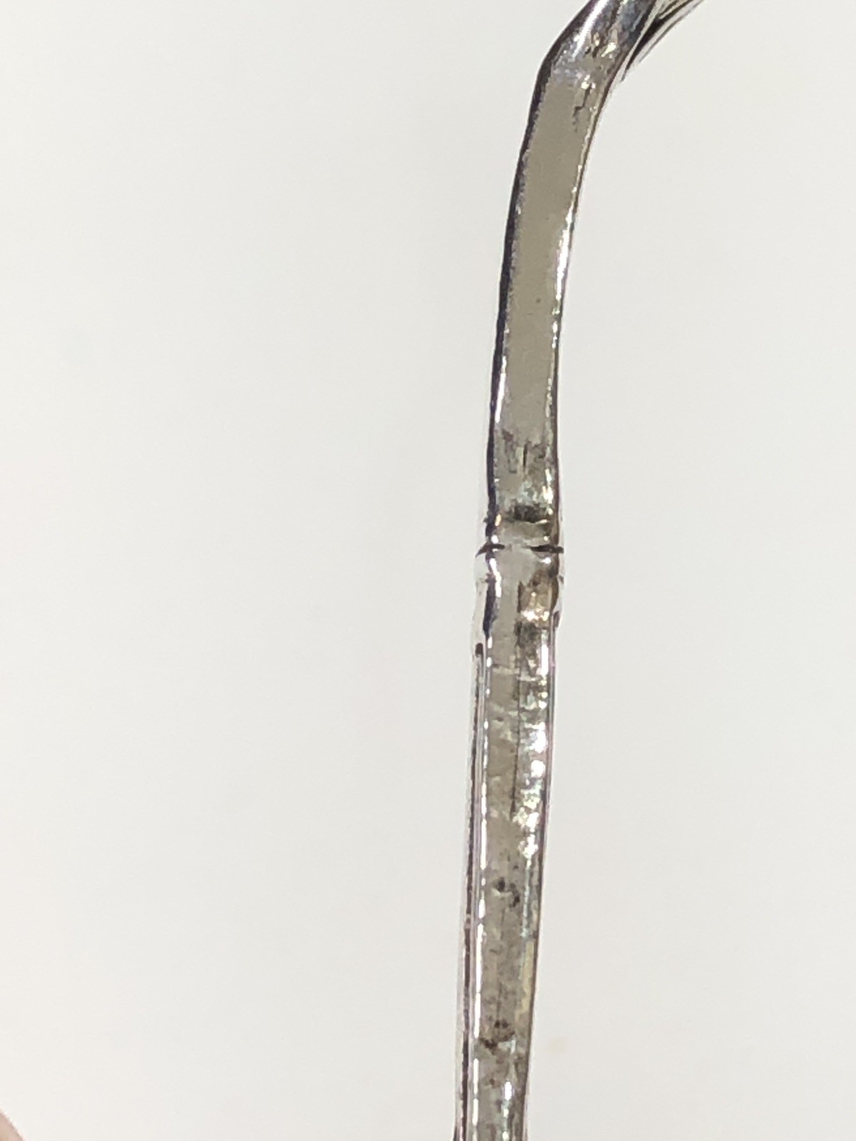 Sterling Silver Salt Spoon Birmingham England 1992 - Vintage