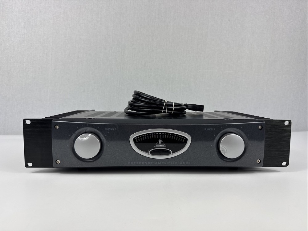 Behringer Reference Amplifier Model A500 Working Used