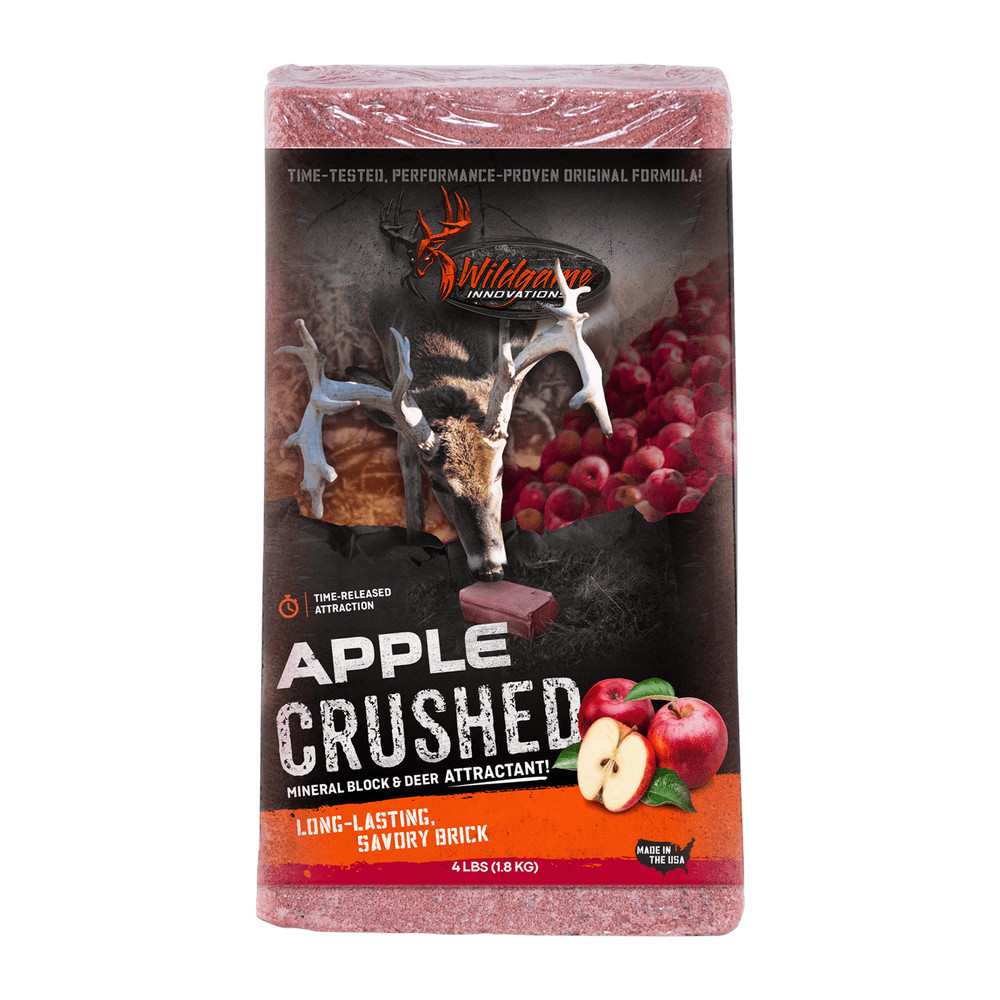 2-Pack Deer Salt Block, 4 lbs Each, Long-Lasting Time-Released