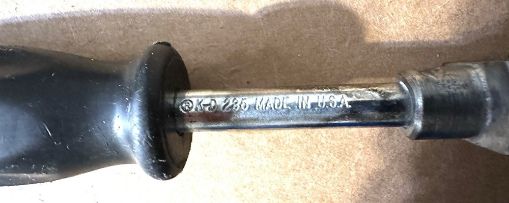 K-D Tools Brake Spring Tool 285 & Nut driver 40656 6mm USA