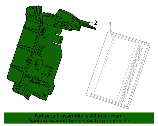 Genuine GM Mount Bracket 84940459