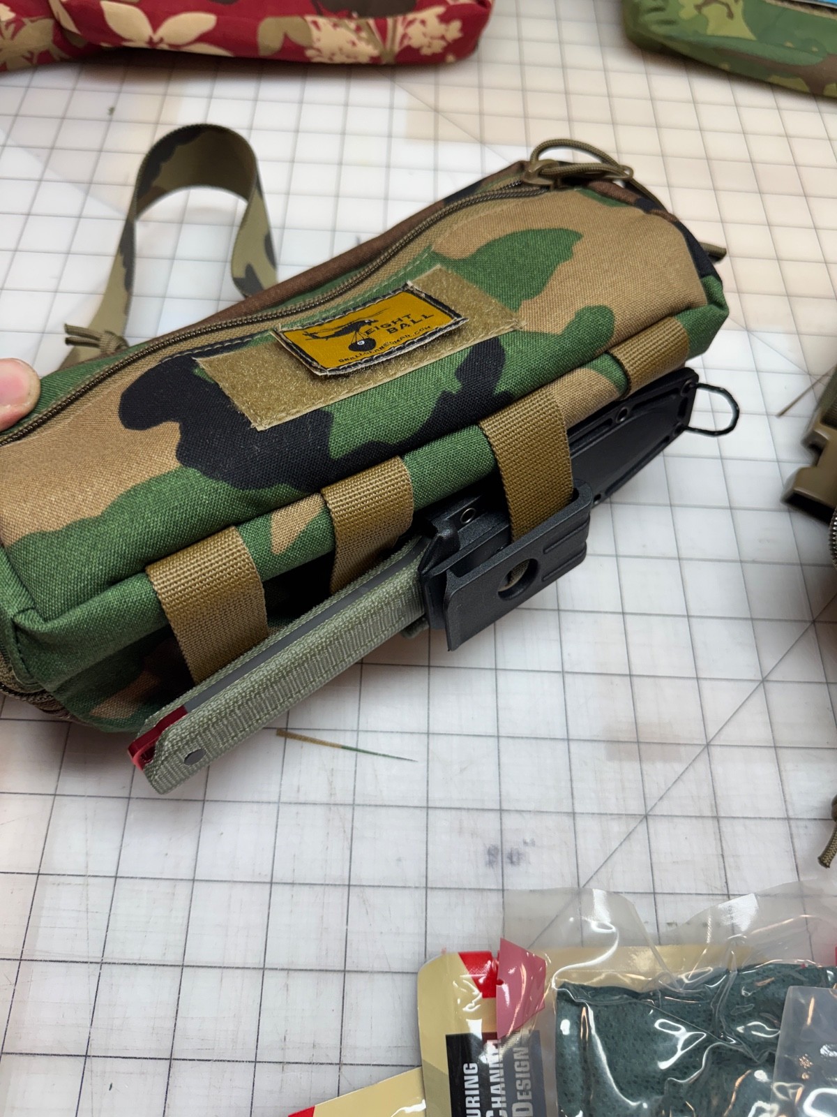 Eight Ball Gear M81 Woodland Tactical waist pouch / fanny pack / sling pack