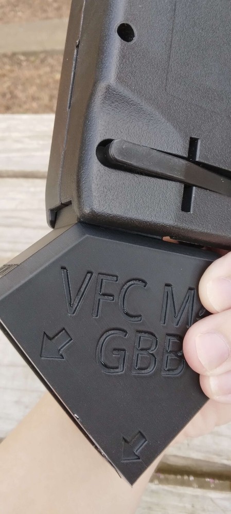 VFC M4 / 416 Airsoft GBB Odin Speedloader Adapter (Black)