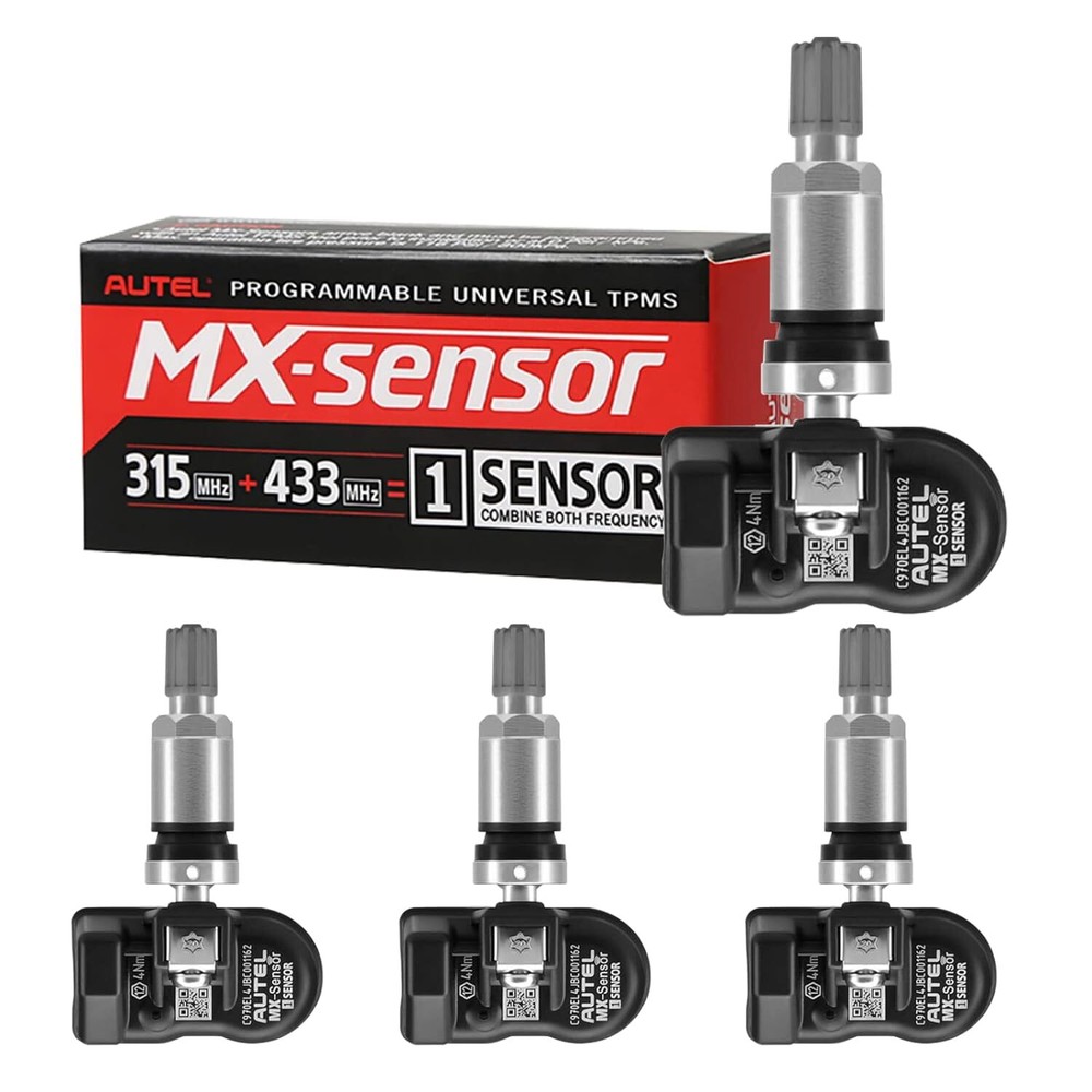 Autel MX-Sensor 315MHz & 433MHz Programmable TPMS Universal Tire Pressure Sensor