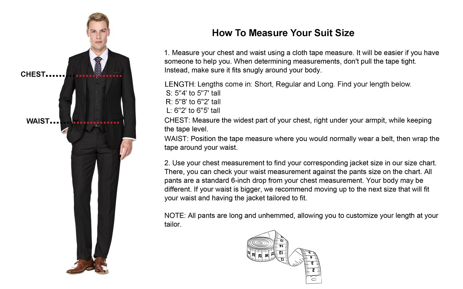 Braveman Men's Two Piece Classic Regular Fit Suits