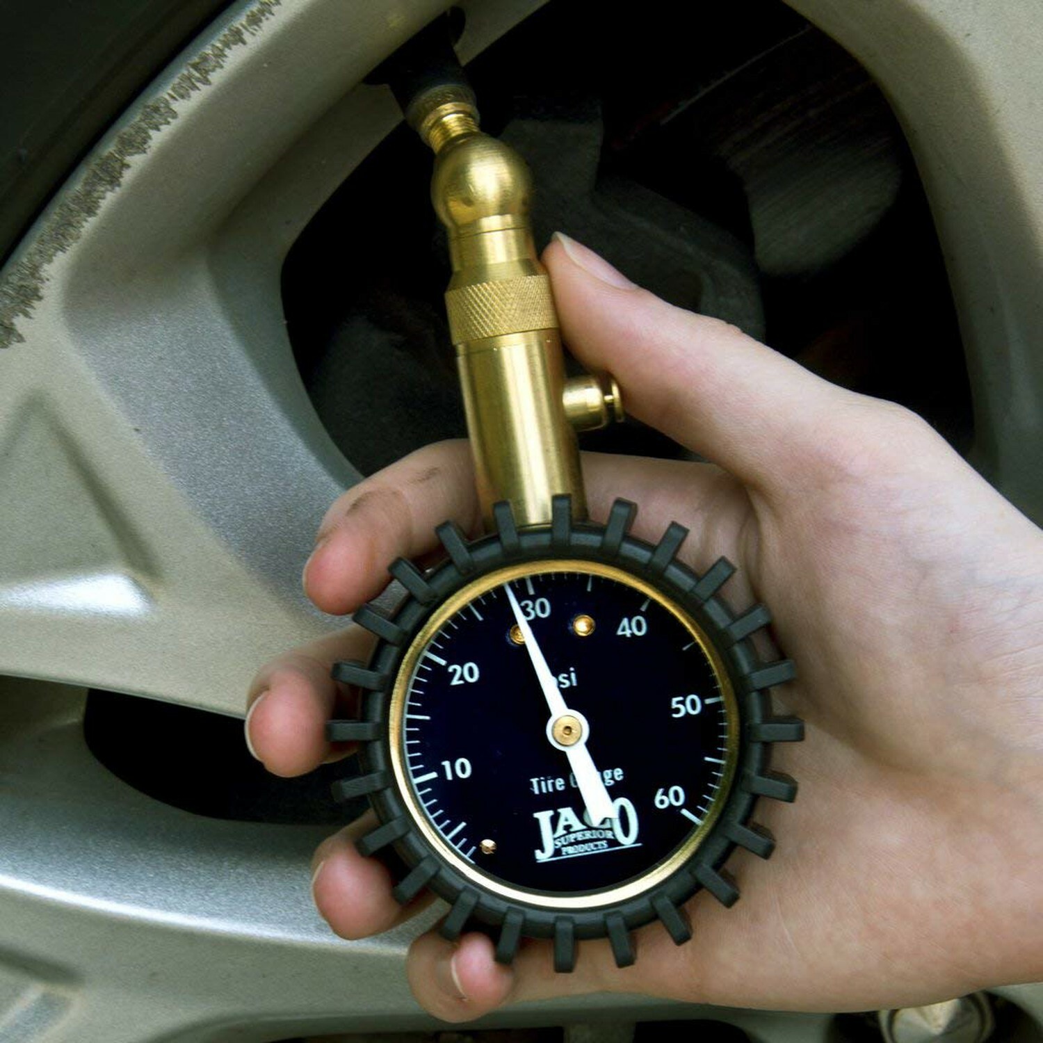 JACO Elite™ Tire Pressure Gauge - 60 PSI