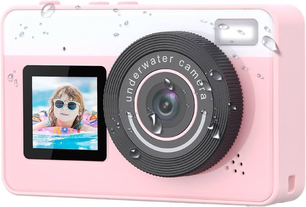 Underwater Camera 10FT Waterproof Camera Snorkeling, Compact Floatable Digita...