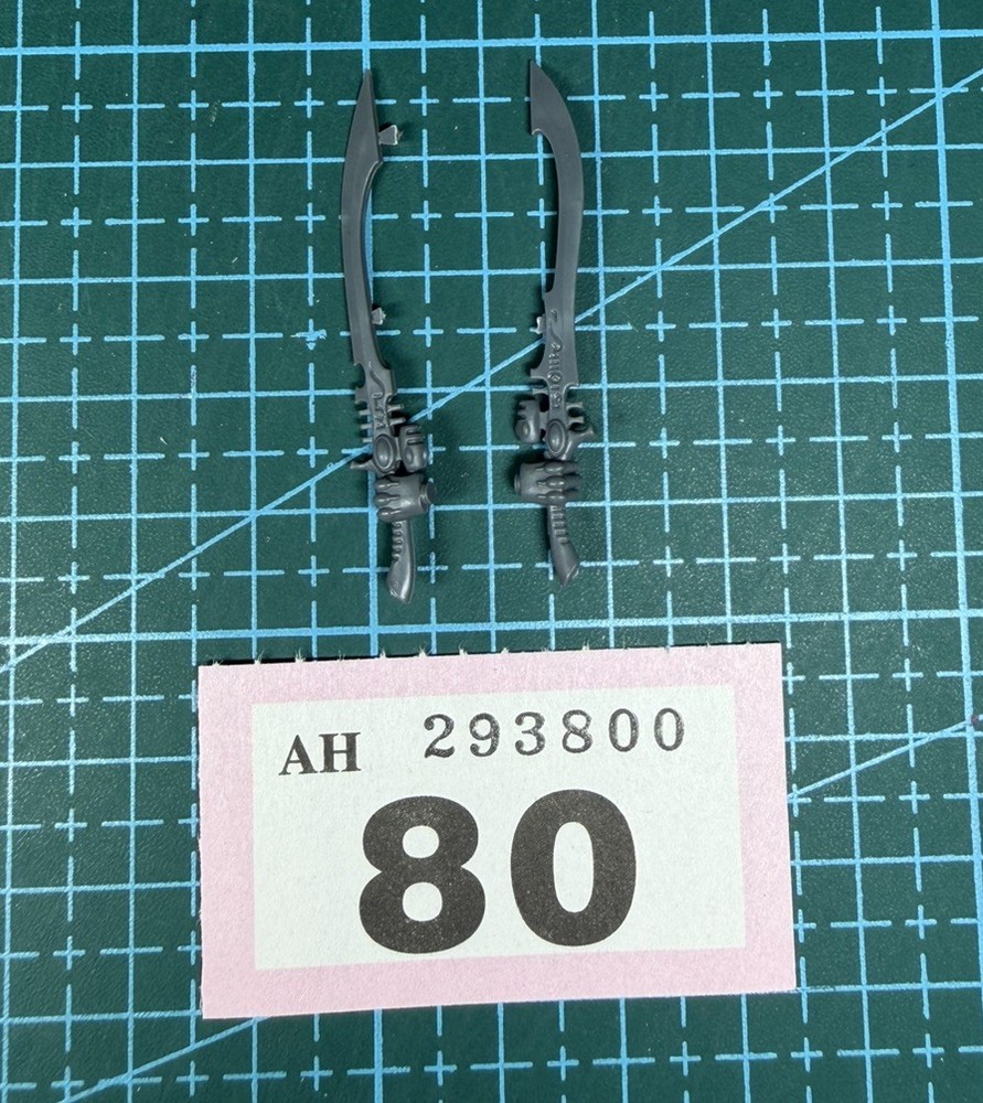 Eldar Wraith Blade Guard Ghost Power Sword Hand Pair Weapon Aeldari 40K Bits