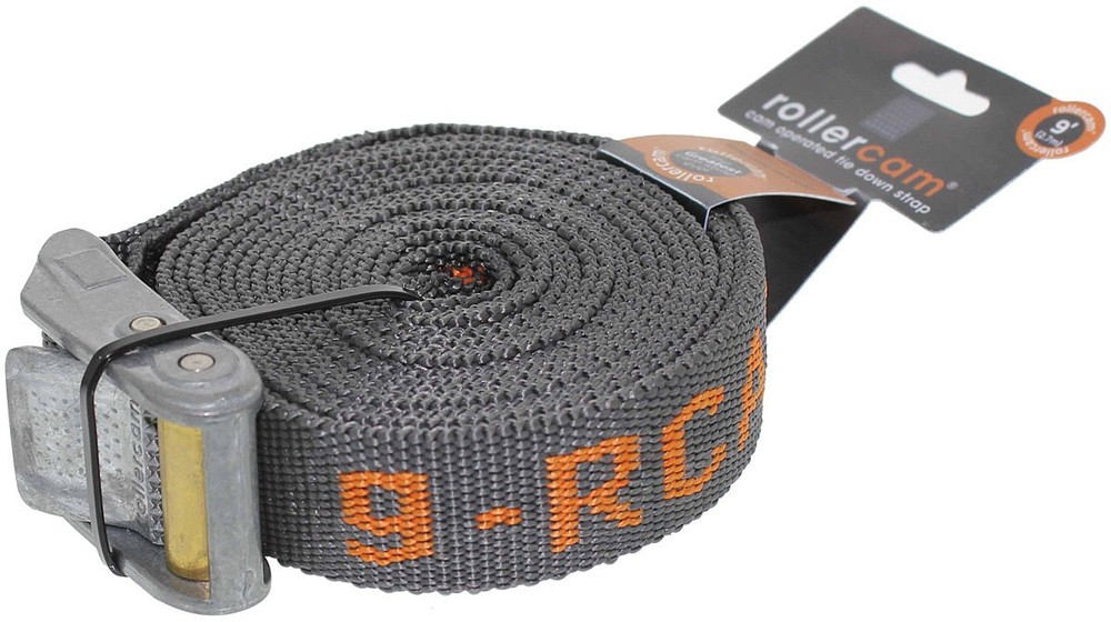 Rollercam Expedition 9 Ft Cargo Straps & Nets Set-Durable Brass & Stainless