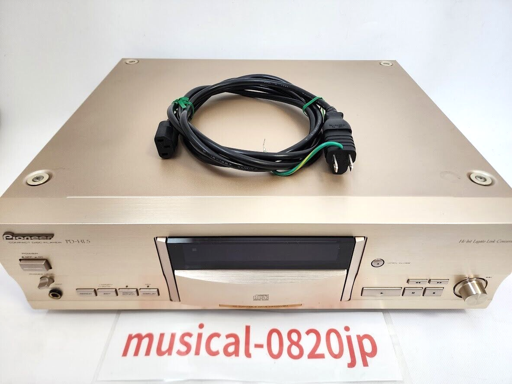 Pioneer PD-HL5 High End Hi-Fi CD Player Turntable Method CD Player