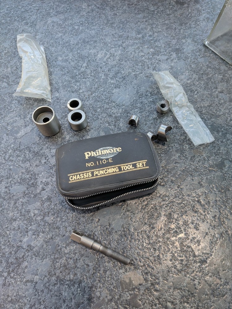 Philmore No.110-E Chassis Punching Tool Set Vintage