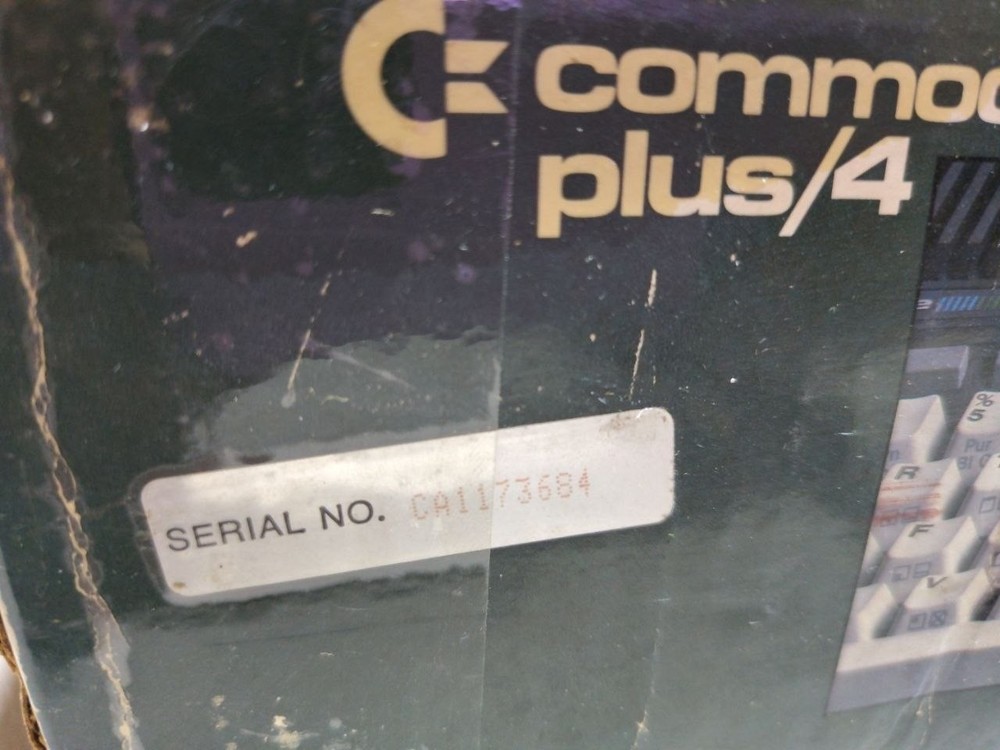 COMMODORE PLUS/4 COMPUTER +4 NTSC Boxed, Vintage