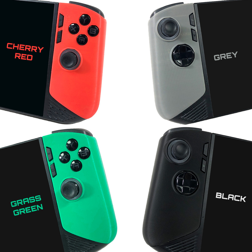 Replacement Front Panel Plates For MSI Claw 8 AI+ - 3D Printed Accessory