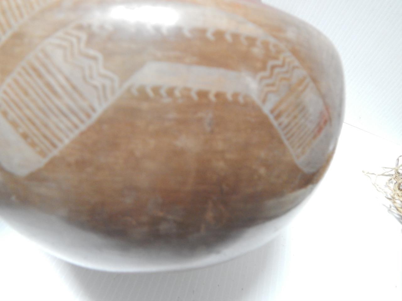 LARGE ANTIQUE SAN JUAN INDIAN POTTERY OLLA - EARLY MUSEUM GRADE EXAMPLE