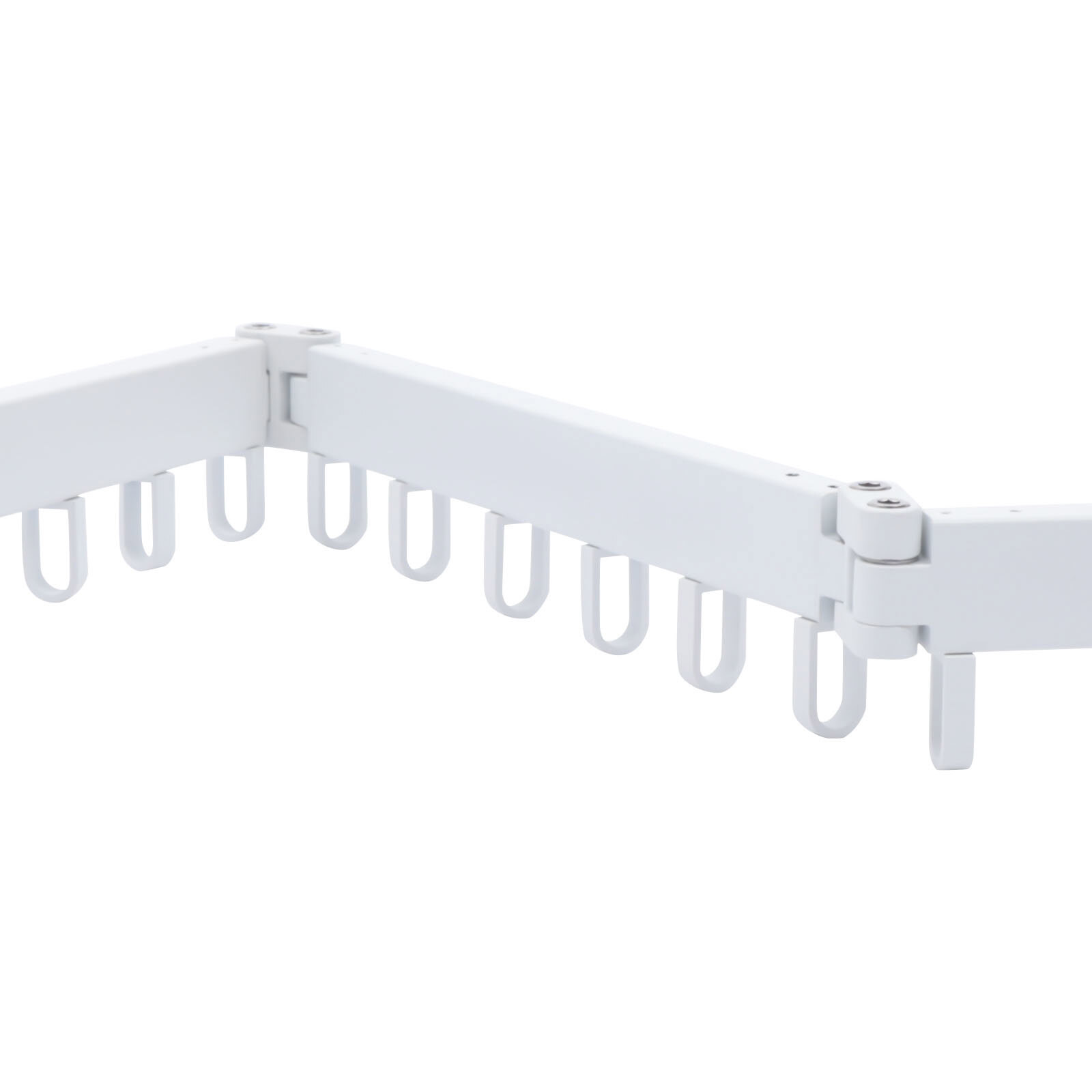 Clothes Drying Rack Laundry Organizer Folding Retractable Wall Mount Hanger