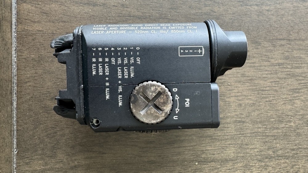 SureFire XVL2-IRC Pistol Laser System - Black