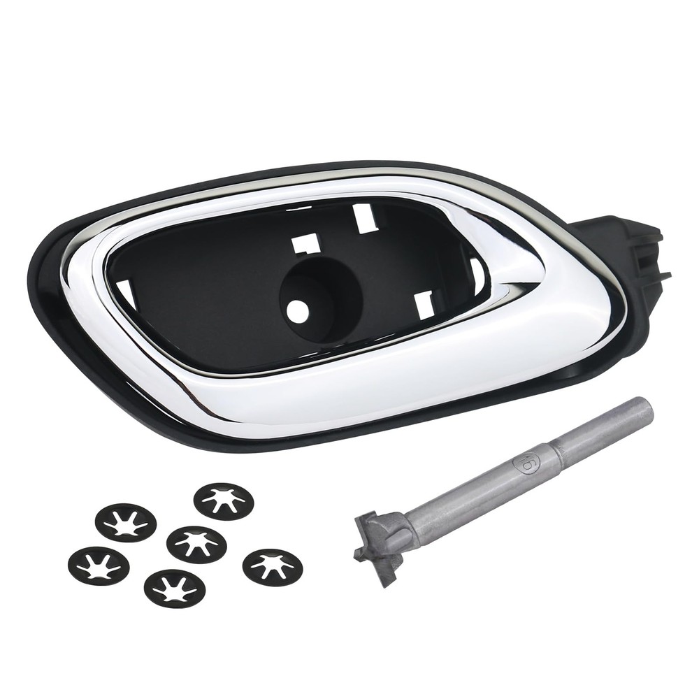 APPERFiT Interior Door Handle Front RH Chrome, Chrome Handle-RH