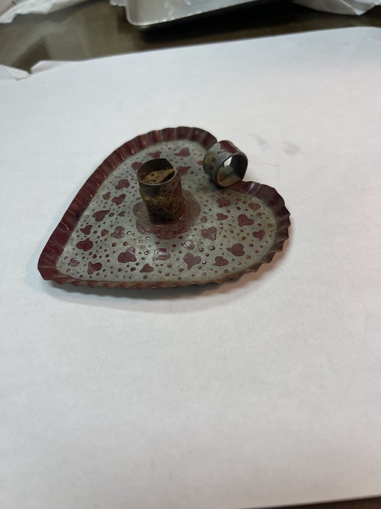 Heart Shaped Candle Holder
