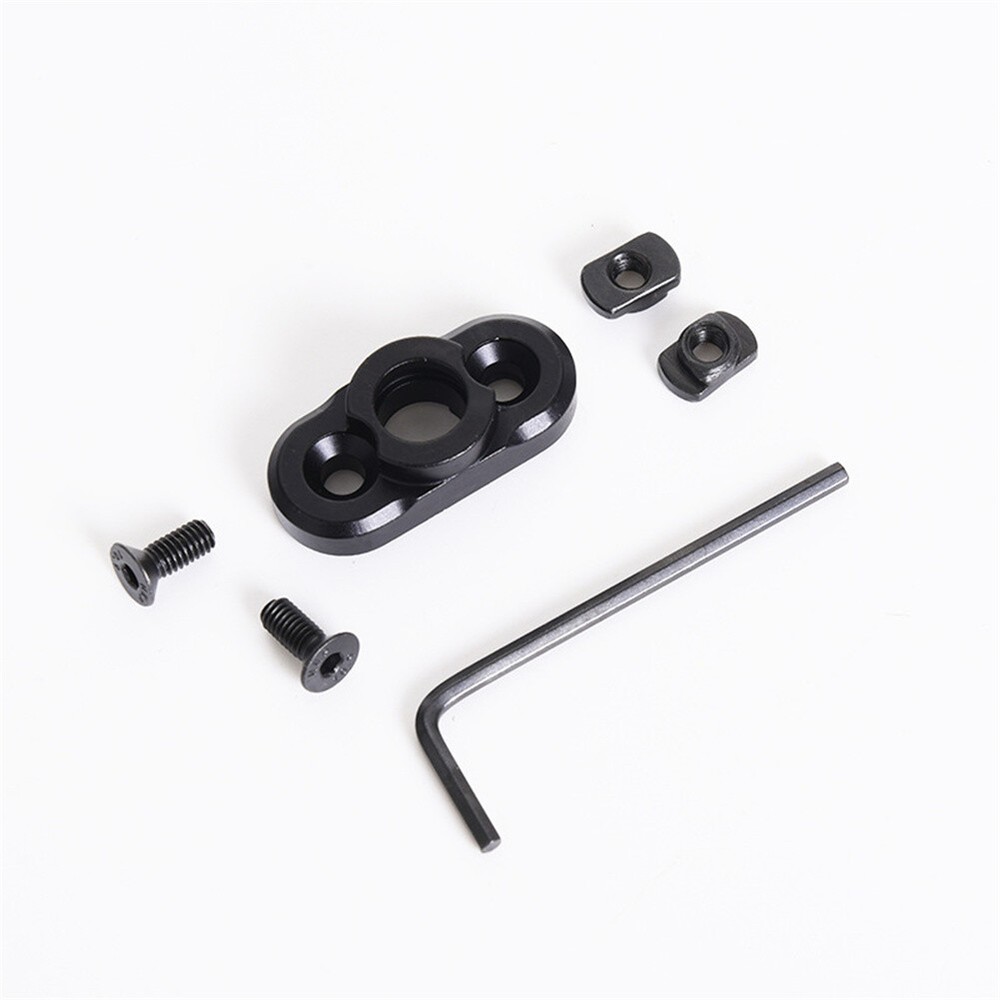 New Multi-function QD Adapter Stud Stud to Picatinny Rail for Sling Swivel USA