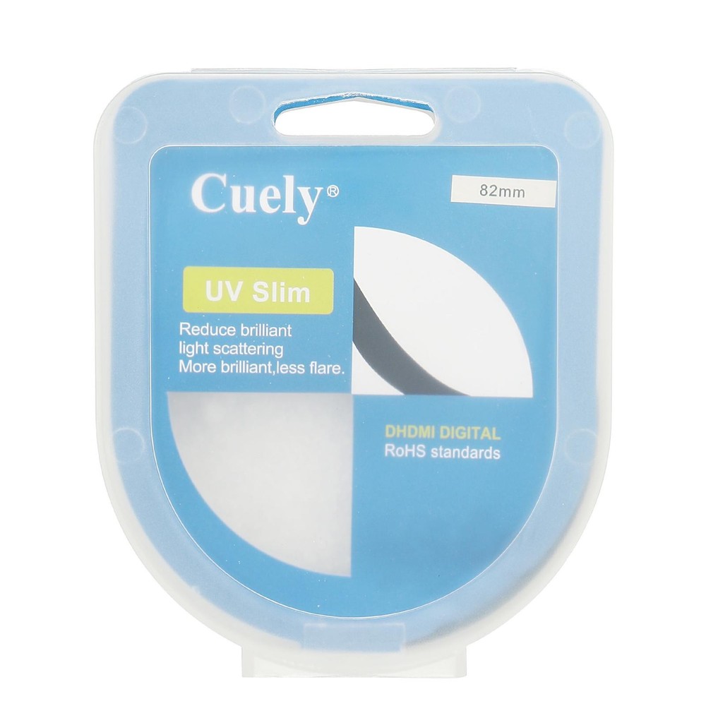 UV Lens Filters, 82mm Thin Protective Multilayer Frame