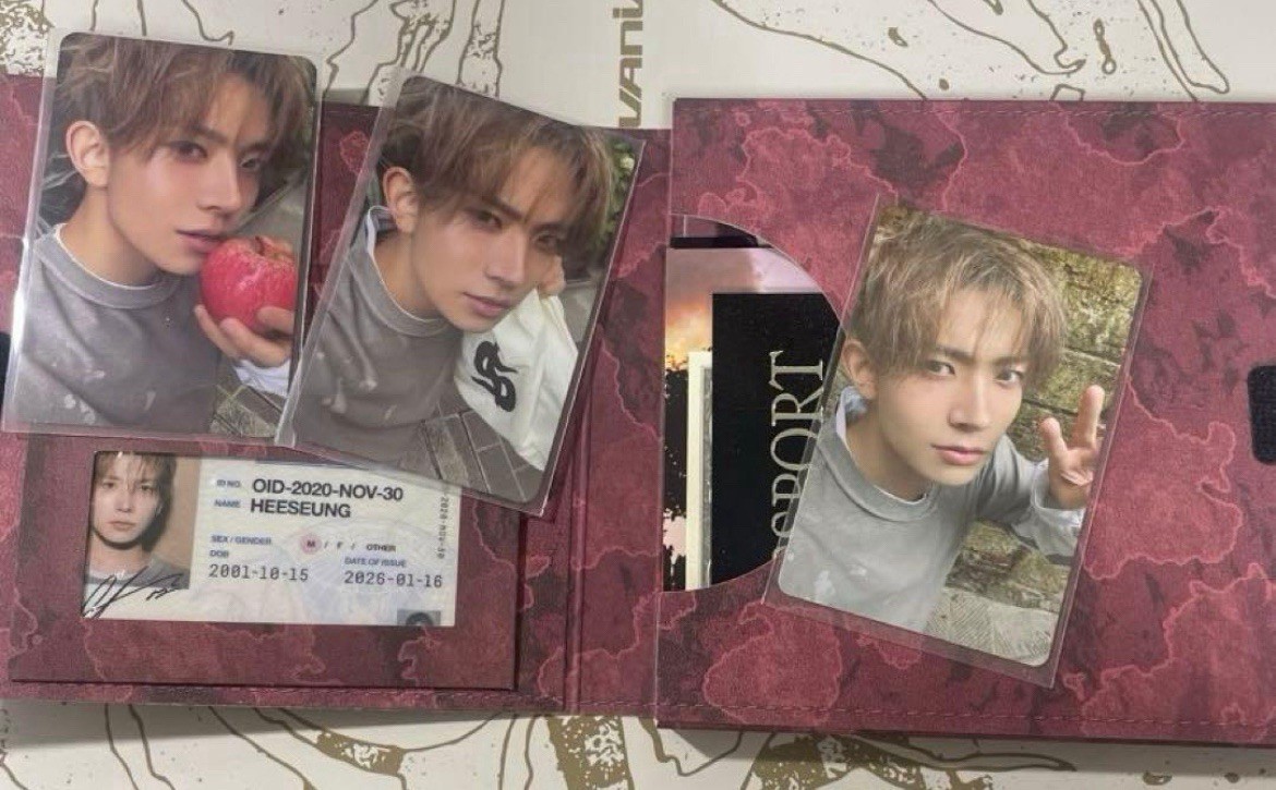 HEESEUNG ENHYPEN『THE SIN : VANISH』7th Mini Album  Japan Benefit Photocard