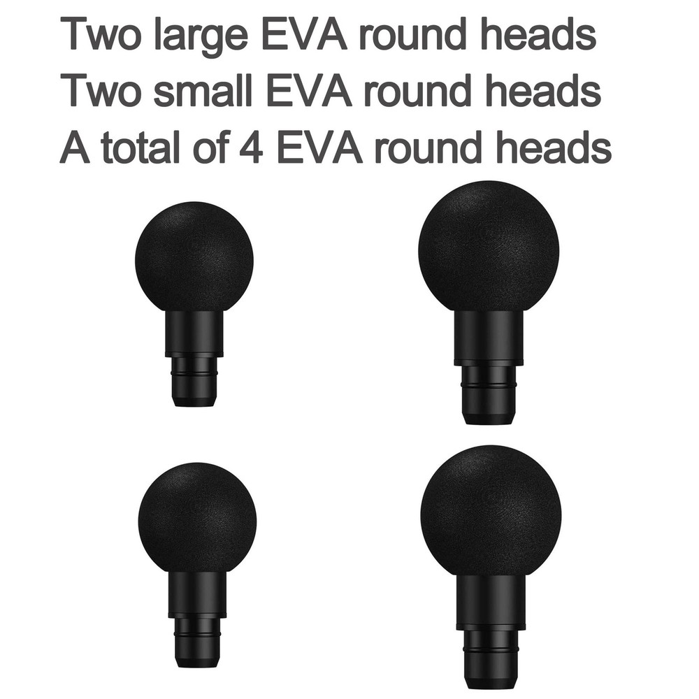 Massage Gun Heads for Hypervolt Go, Replaceable Massager Gun Attach... Fast Ship