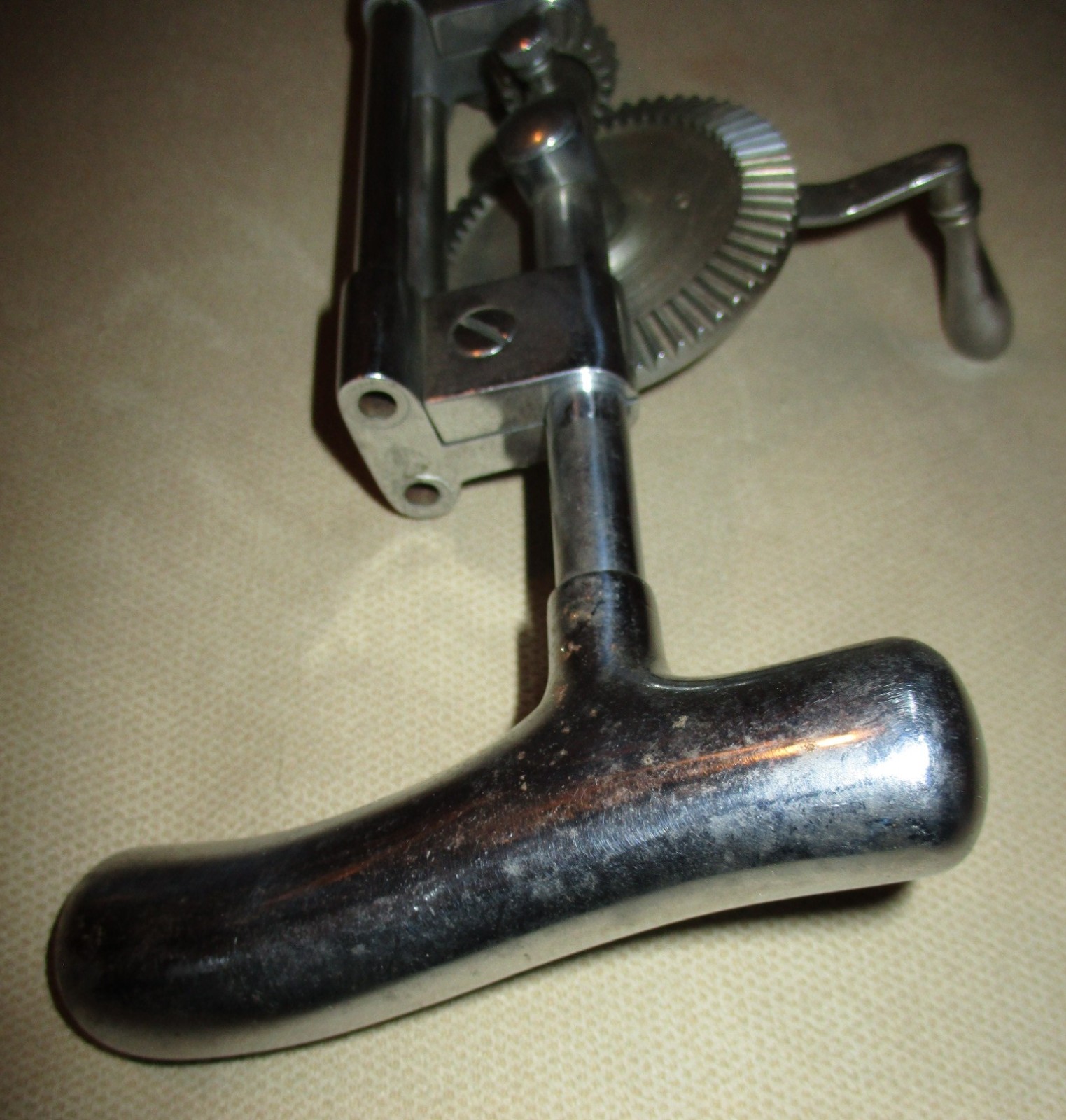 Vintage Tiemann Orthopedic Bone Hand Drill - Surgical Medical Device