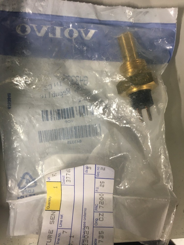 Volvo Penta 24v 120°C Temperature Sensor 843325