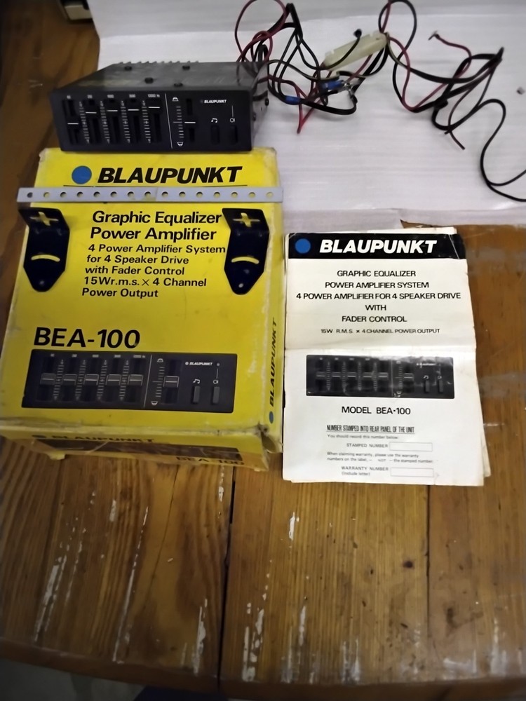 Vintage Blaupunkt BEA-100 Amp