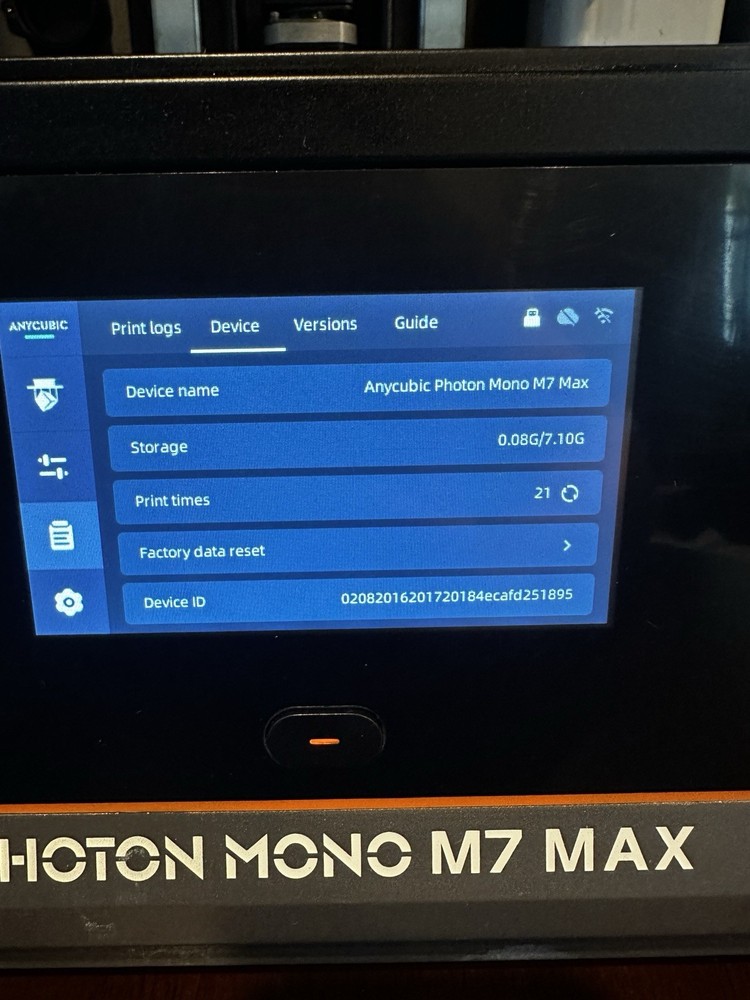 ANYCUBIC Photon Mono M7 Max LCD Technology Touchscreen Desktop 3D Printer