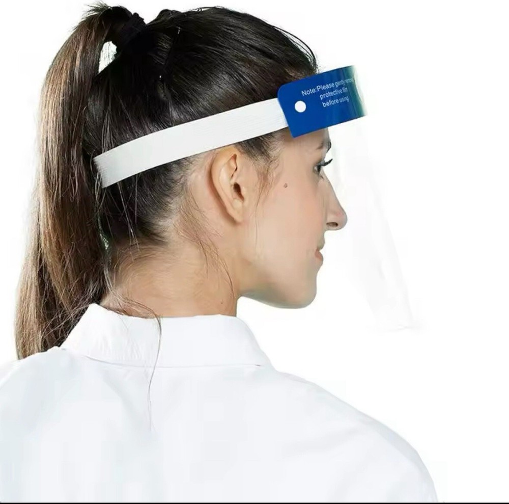 (10PCS) Safety Full Face Shield Reusable FaceShield Clear Washable