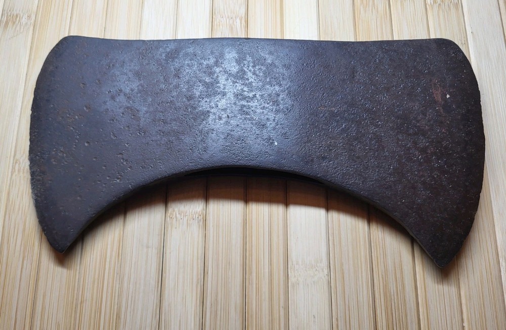 Stanley Vintage Double Bit Axe Canoe Shaped Old Axe Head 3 Lbs