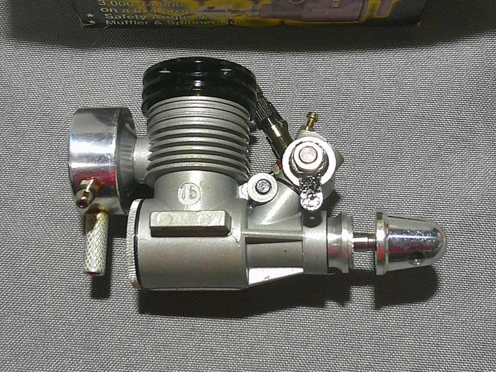 AP .15 R/C Yellow Jacket 2.5cc 2-stroke glow engine NIB