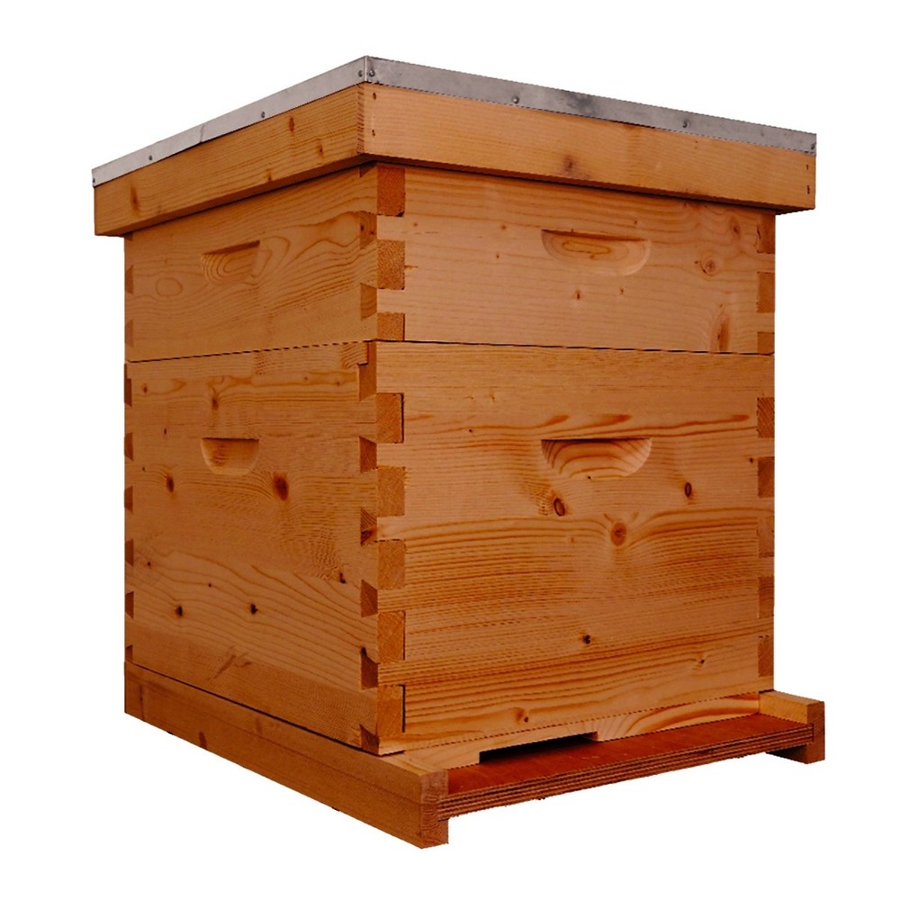 Drip Depot Langstroth 10-Frame 2-Layer Waxed Beehive