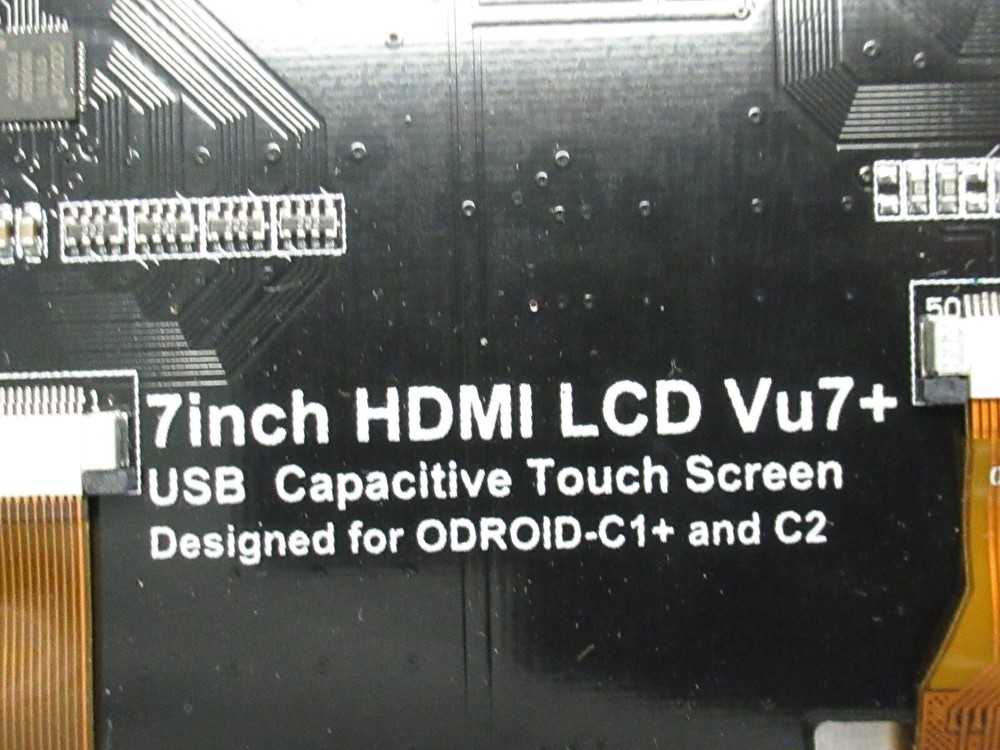 ( 1 ) HardKernel ODroid VU7+ HDMI LCD Display USB Capacitive Touch Screen C1+ C2