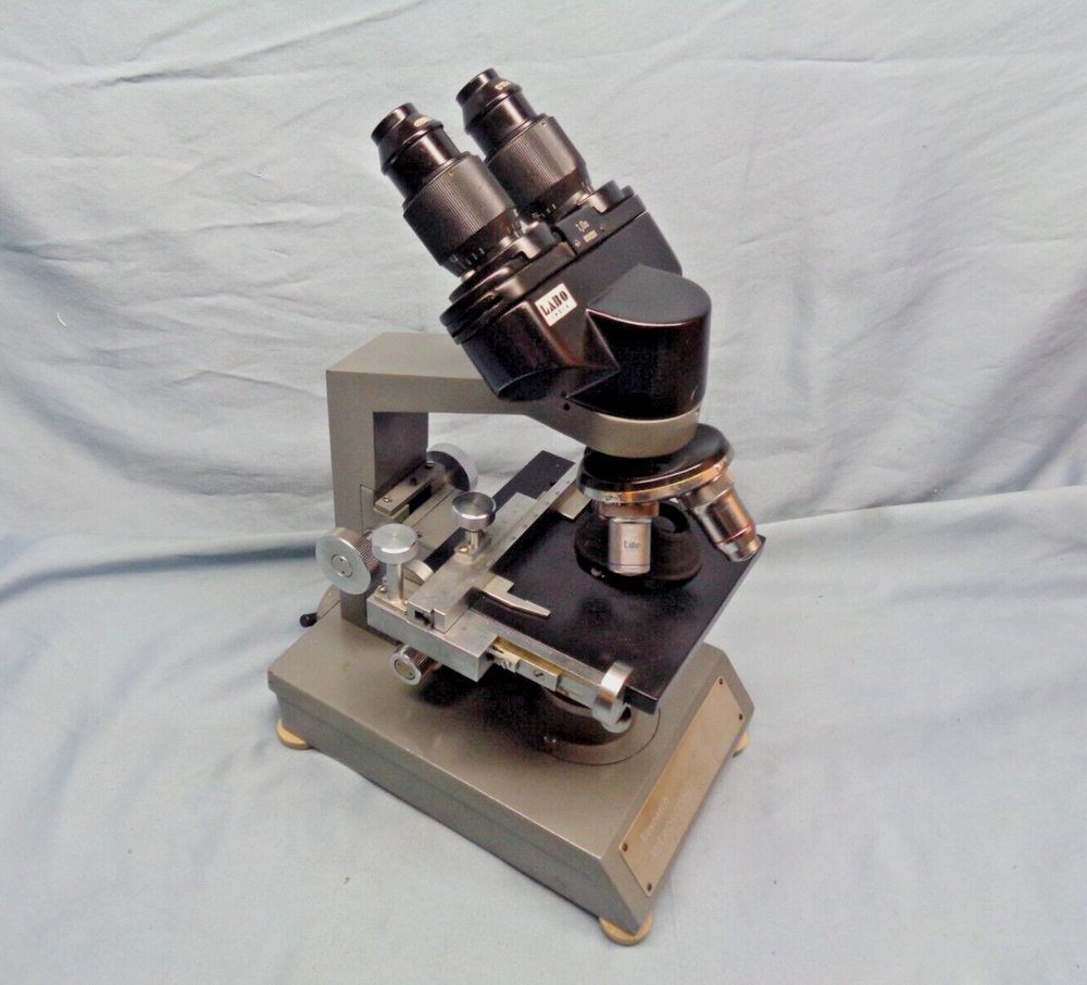 Vintage LaBo Research Microscope SL No. 80235