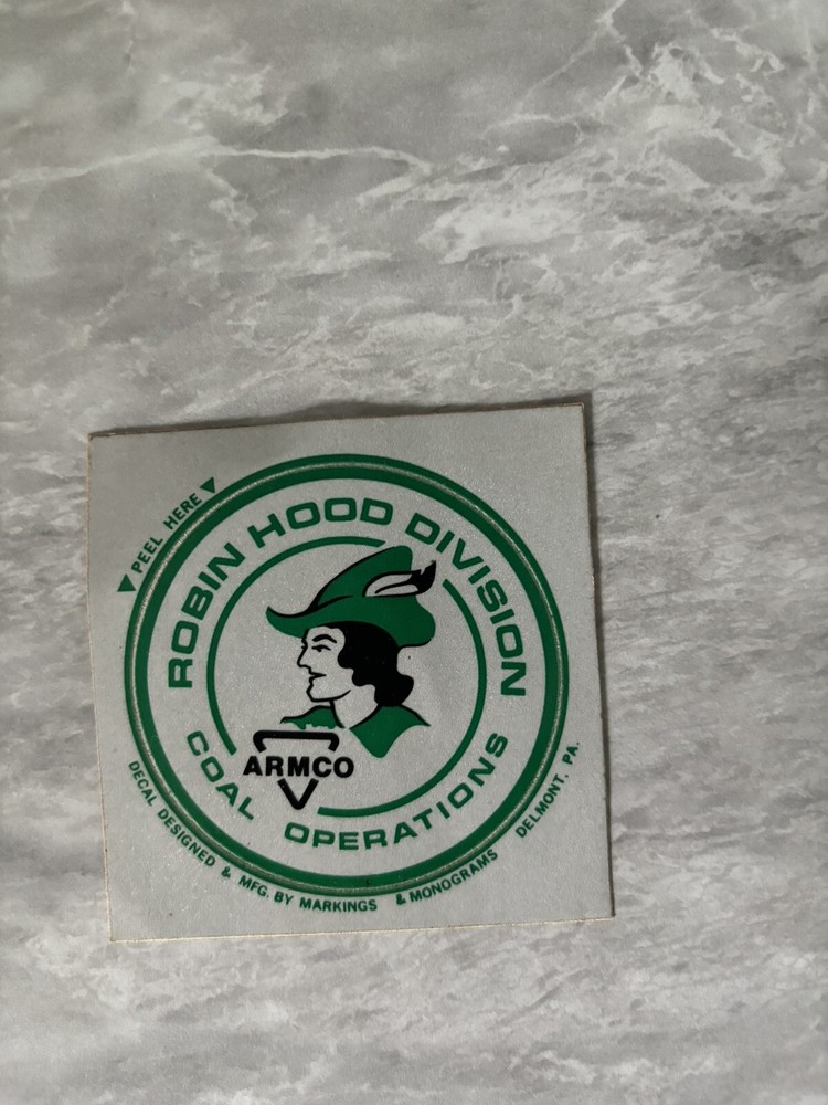 Coal Mining Stickers.Nice Older Coal Company