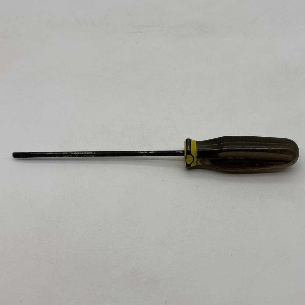 Stanley Workmaster Screwdriver Model 66-196 Cabinet Tip Made in USA