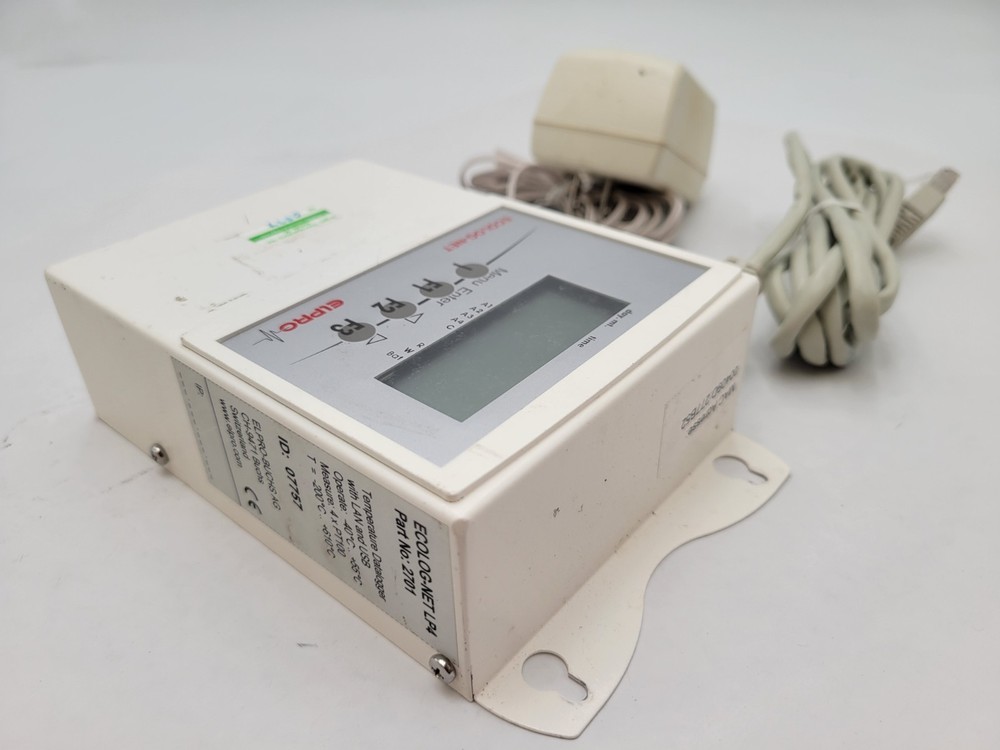 Ecolog-NET LP4 2701 4-Channel Temperature Data Logger 2 Digital Inputs 24VDC