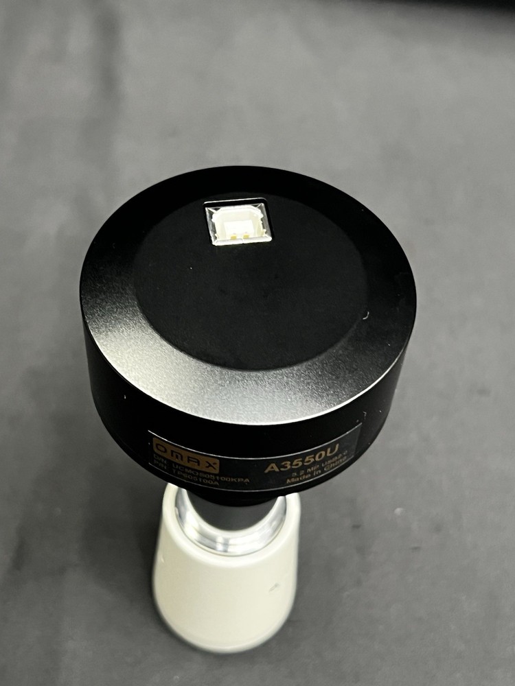 OMAX 5 Mega Pixel Digital 2.0 USB Microscope Camera Excellent Condition