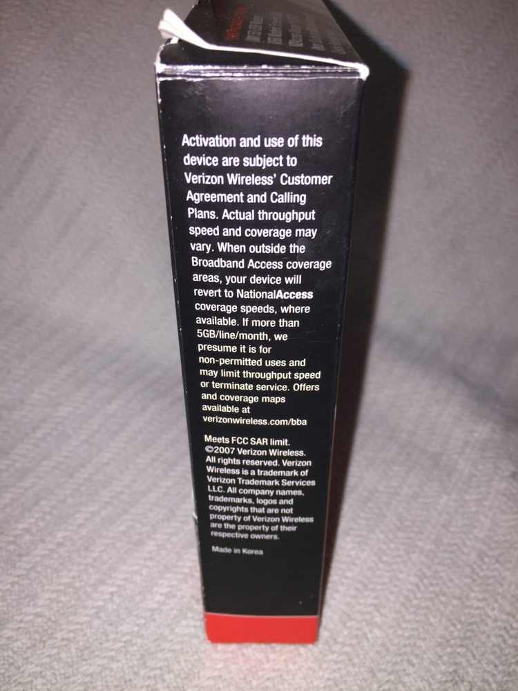 Verizon Wireless UM150 USB Modem Broadband Access Compact Design