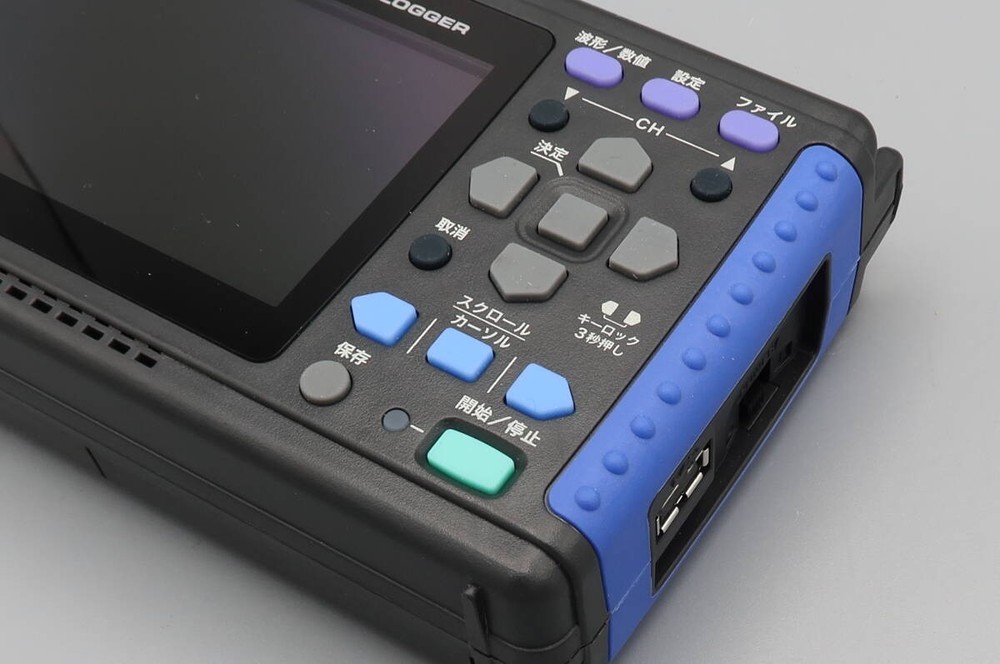 Hioki LR8431 Memory HiLogger Data Logger Tested Working CF Card