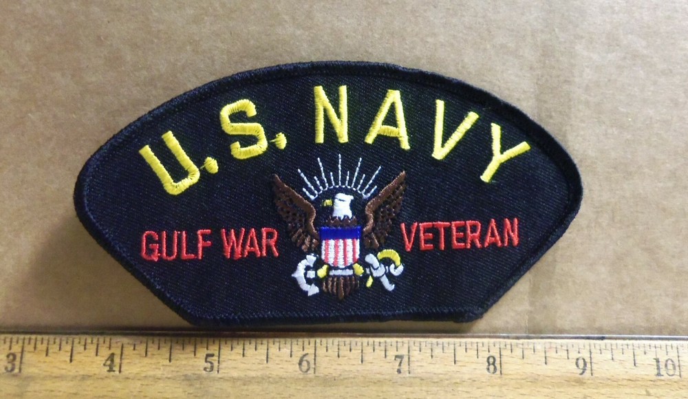 U.S. Navy - Gulf War Veteran Embroidered Patch