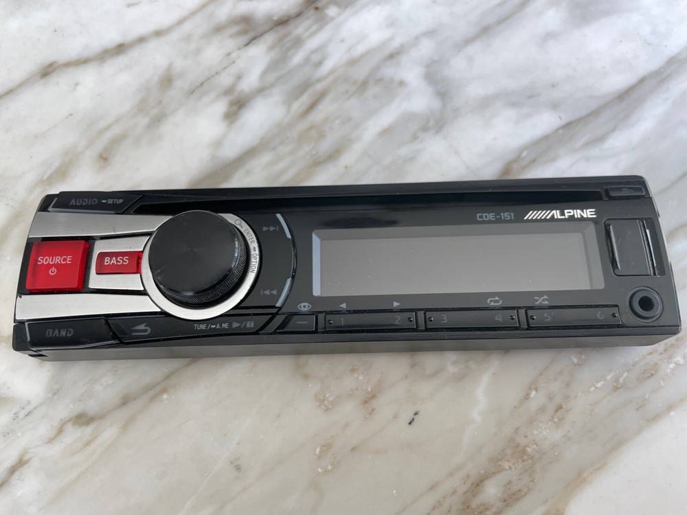 ALPINE CDA-151 STEREO FACEPLATE ONLY ONLY ALPINE CDA-151 FACEPLATE ONLY🟠