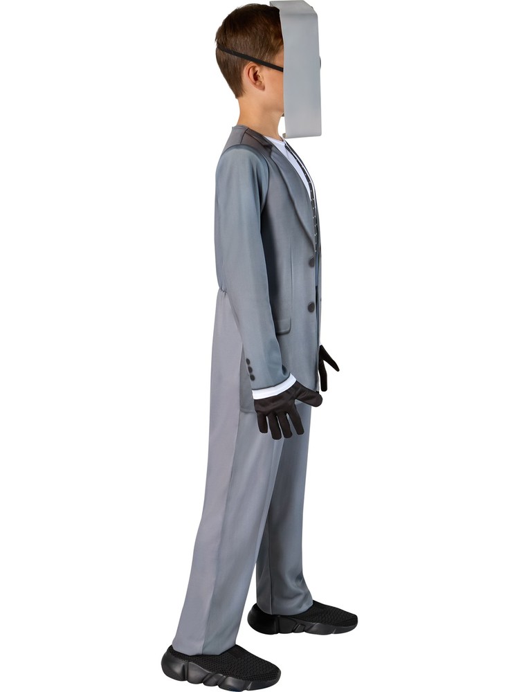 Skibidi Speakerman Costume for Boys