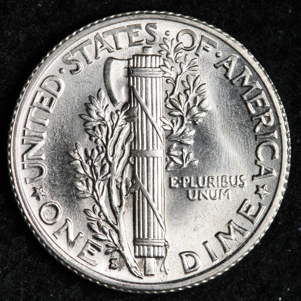 1941-S Mercury Silver Dime BU *UNCIRCULATED* MS E241 YSCC