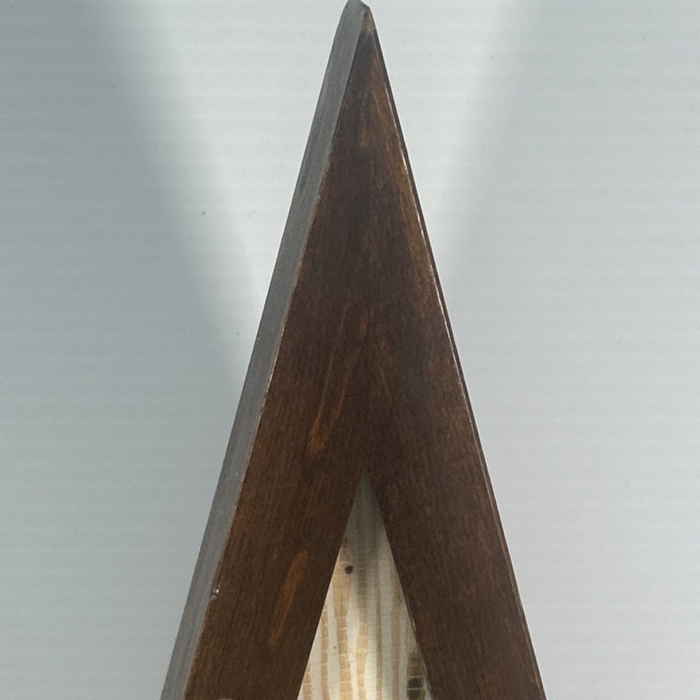 Rare MCM Triangle Sessions Wall Clock Made In Germany. Non-Working.