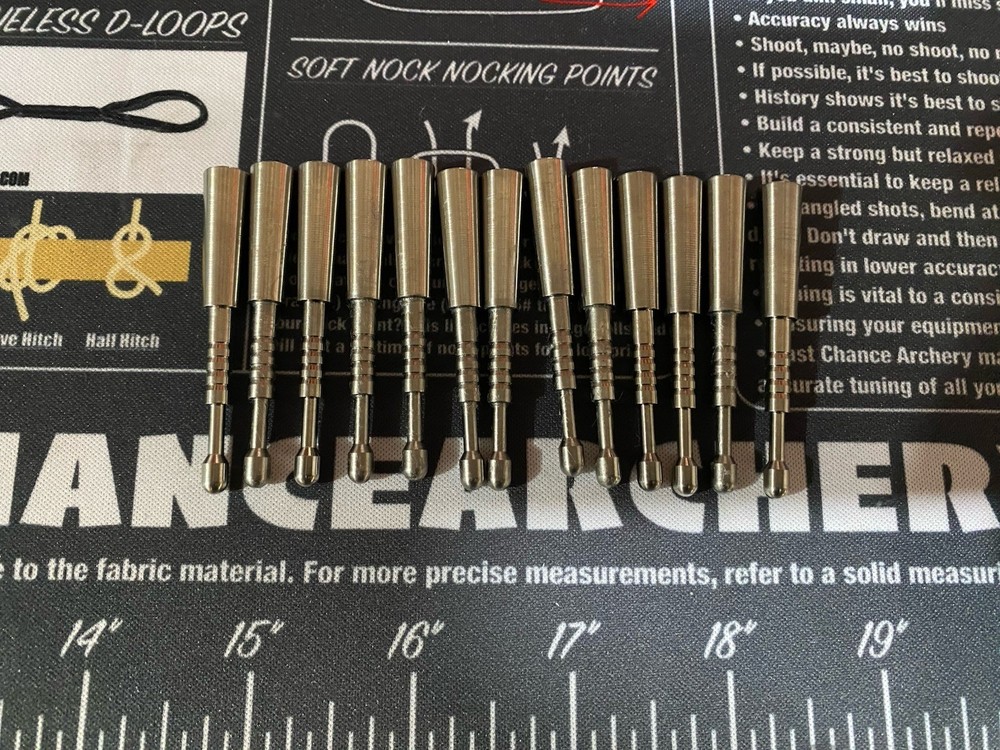 (13) Easton 4mm Titanium Half Out 55gr