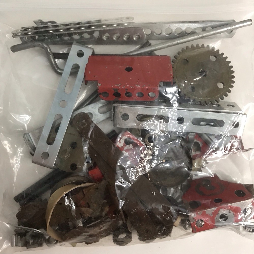 Vintage AC GILBERT Erector Set ROCKET LAUNCHER 10052 UNTESTED MOTOR *Read*
